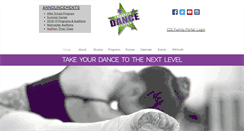 Desktop Screenshot of cdcdance.com